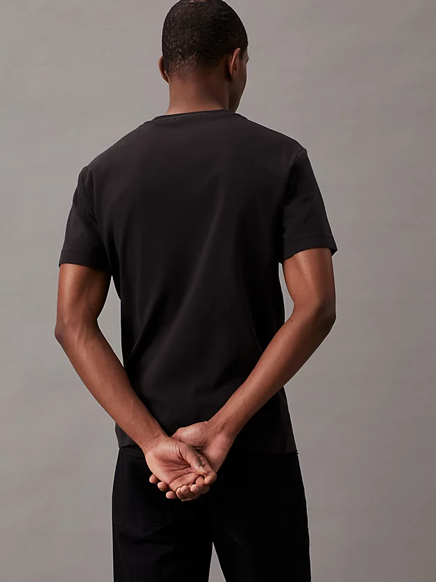 Camiseta de mistura de algodão