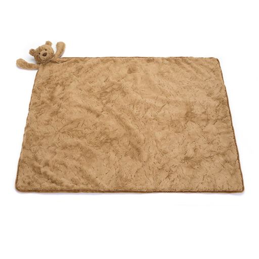 JELLYCAT Bartholomew Bjørn Tæppe, Brun