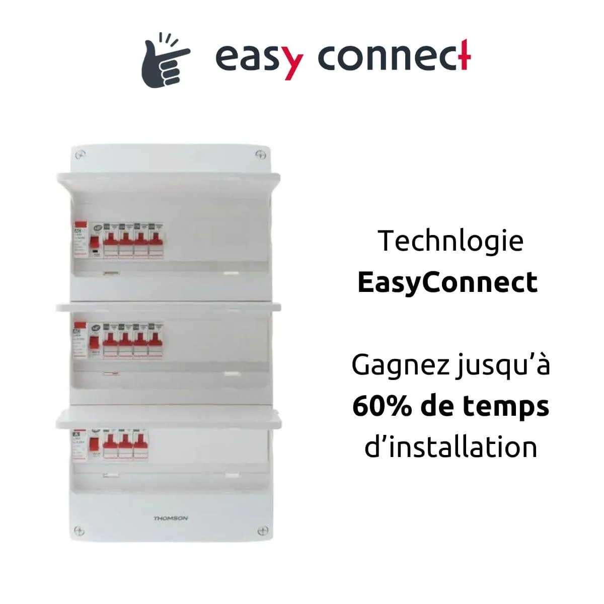 Thomson Coffret électrique 3 rangées - EasyConnect Thomson