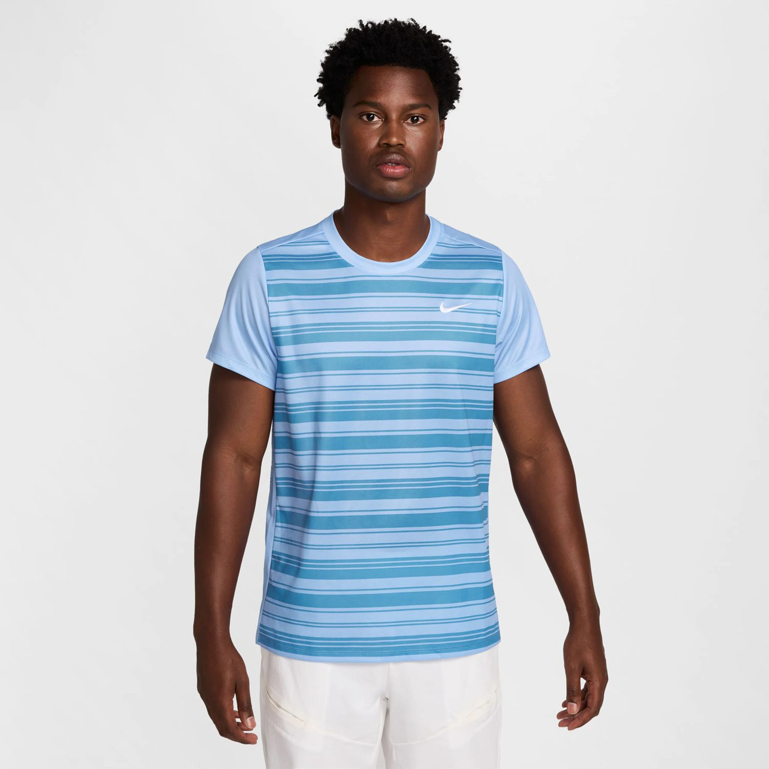 Nike Court Dri-Fit Victory T-shirt Hommes - Bleu Gris, Bleu