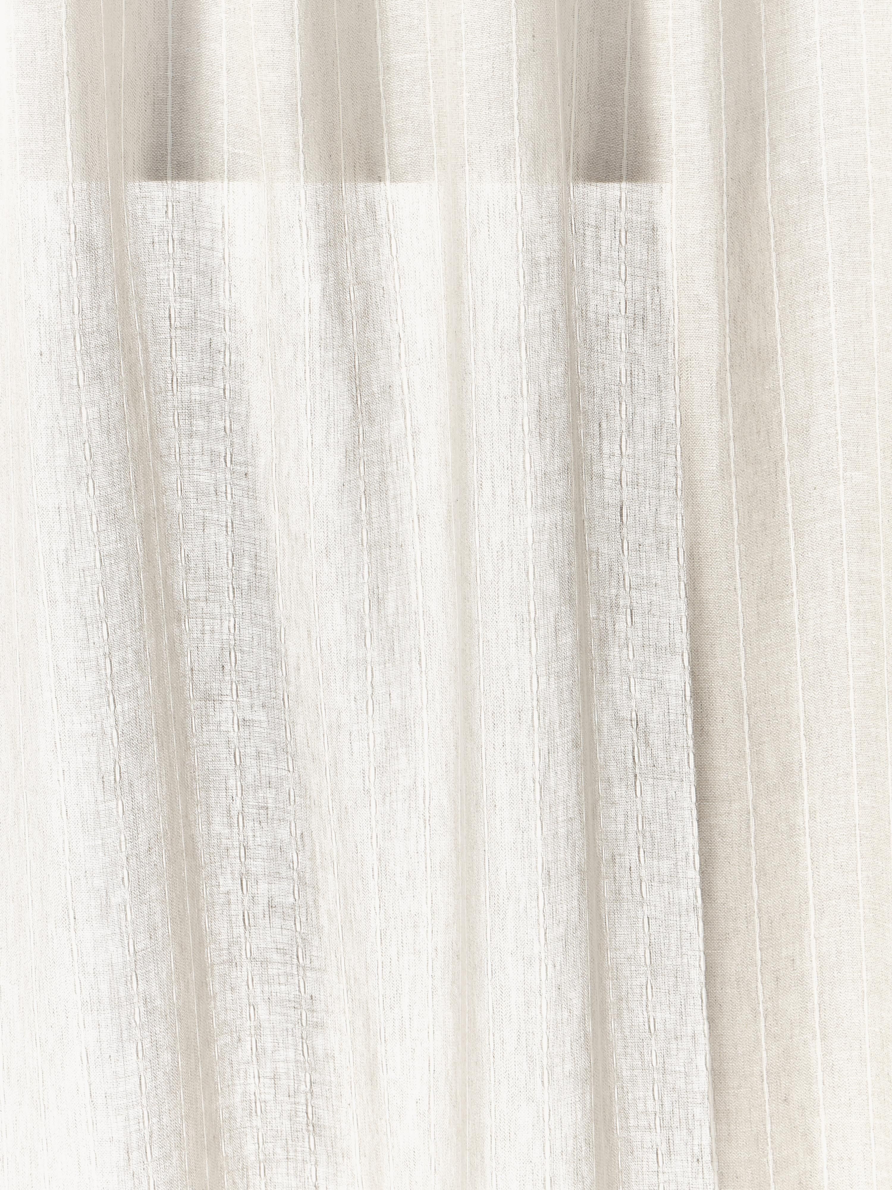 Semi-transparante gordijnen Birch, 2 stuks