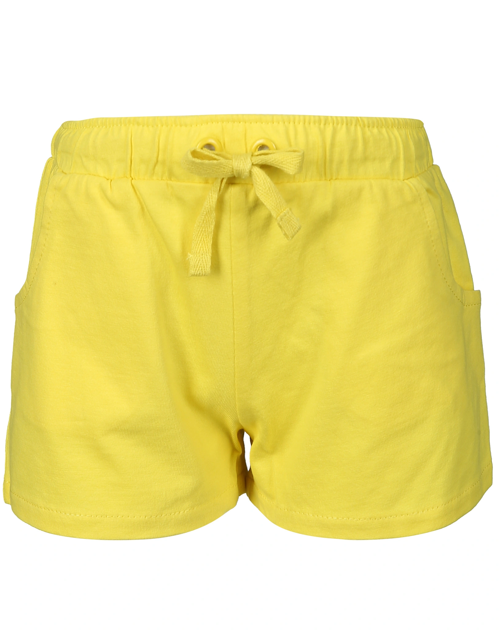 T-Shirt SMILE mit Shorts in weiß/gelb