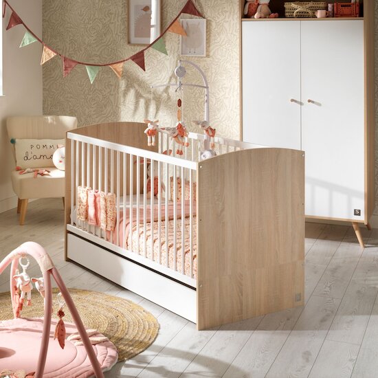 Access Tiroir de lit 70x140   Bois blanc        de               Sauthon Baby's Sweet Home