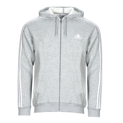 Adidas Sportswear - 3S FL FZ HD - Gris