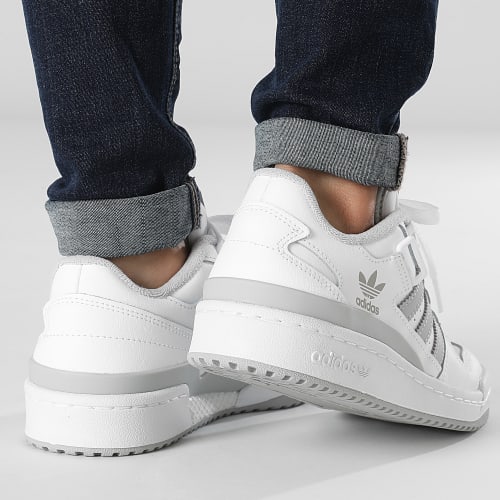 Baskets Femme Forum Low IF2733 Footwear White Grey Two