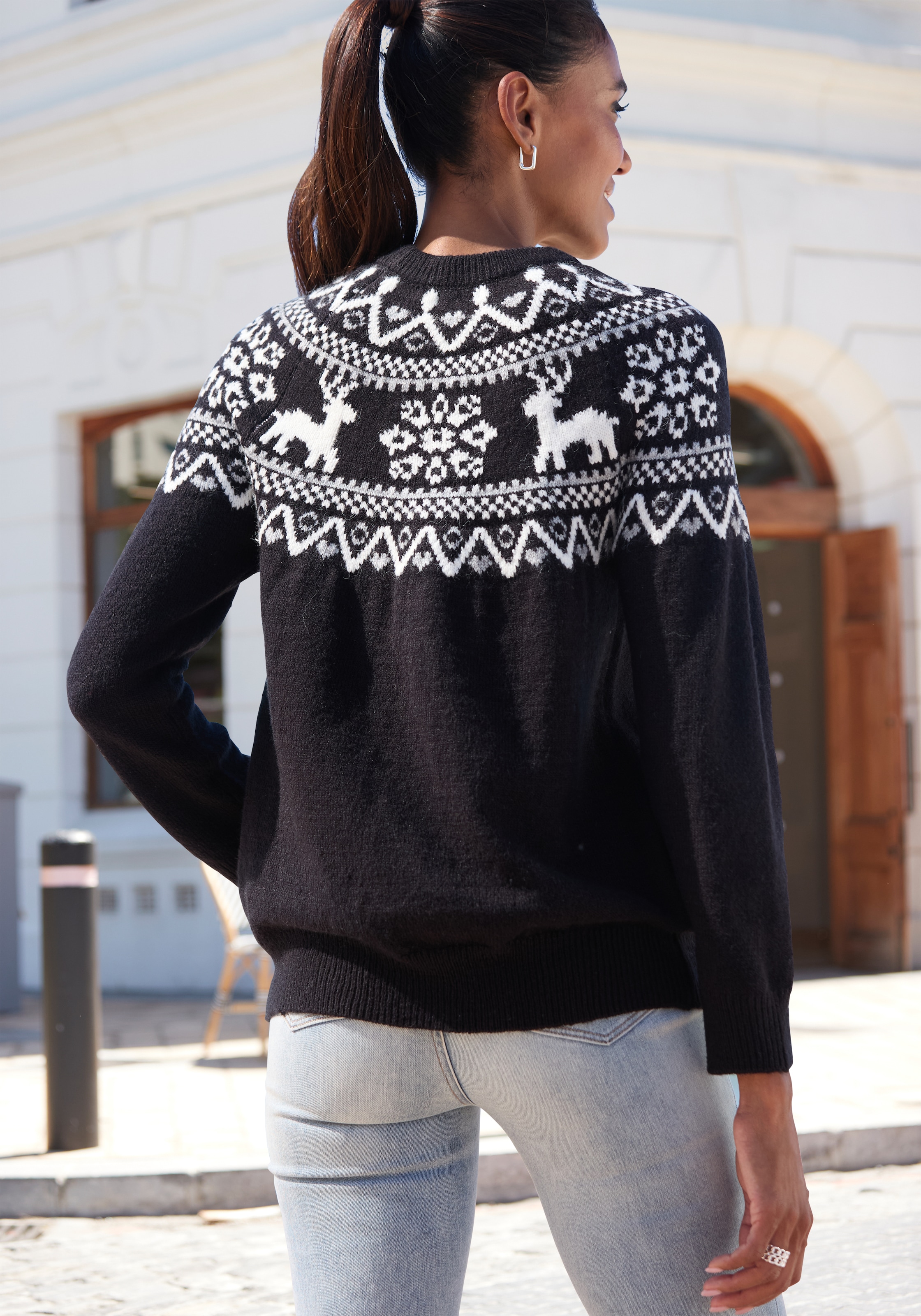 LASCANA Norwegerpullover