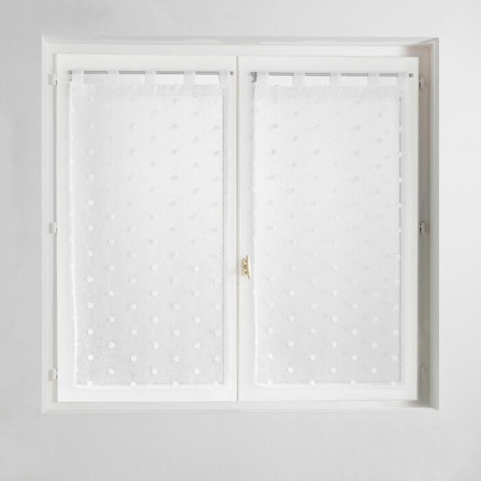 PAIRE DROITE PASSANTS 60X120CM VOILE POMPINOU