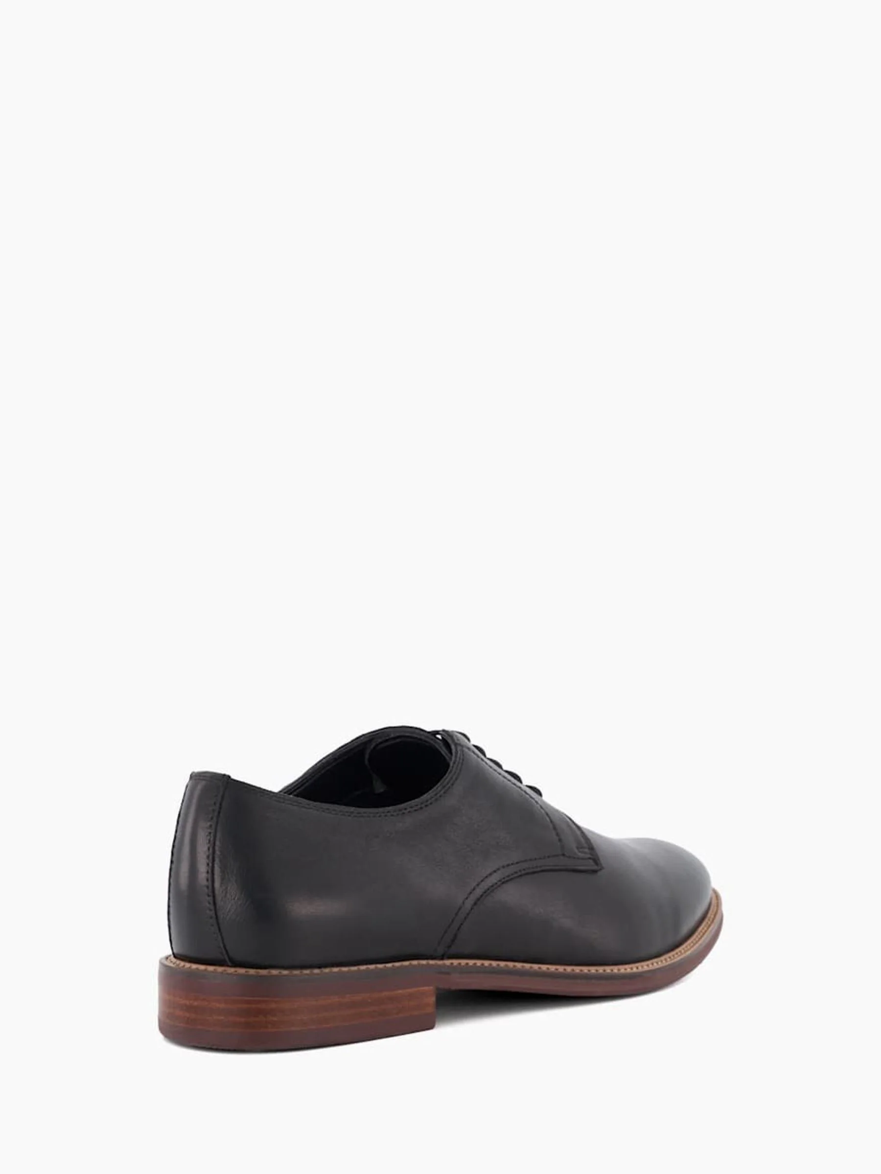 Zwart - Standaard pasvorm - Dune London Stanleyy Gibson schoenen van zacht leer