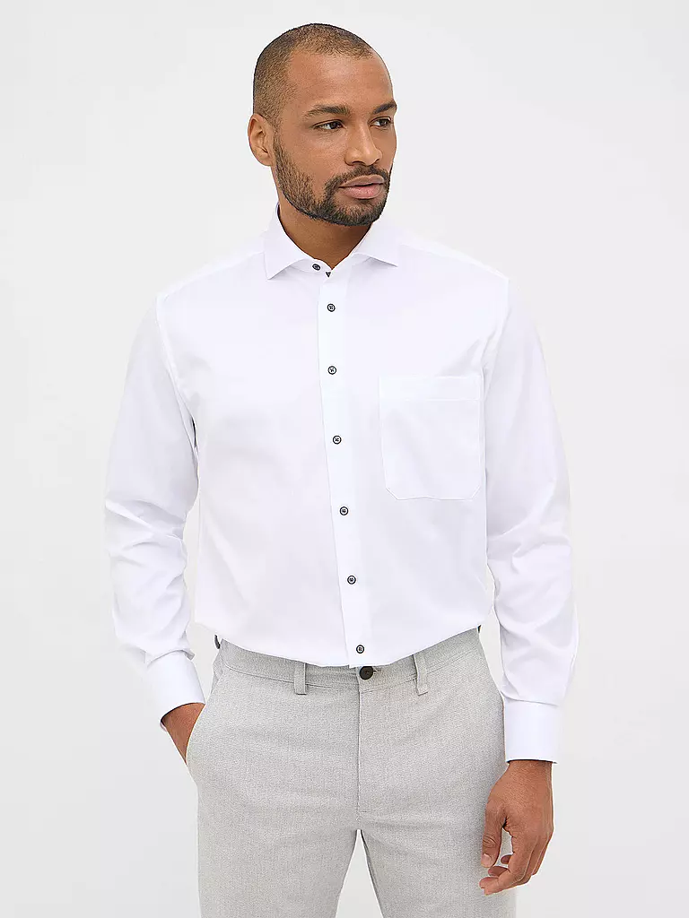 ETERNA Hemd Comfort Fit weiss