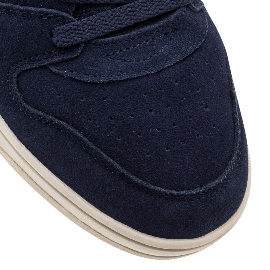 Hummel Chaussures ST. Power Play Suede - Bleu Marine