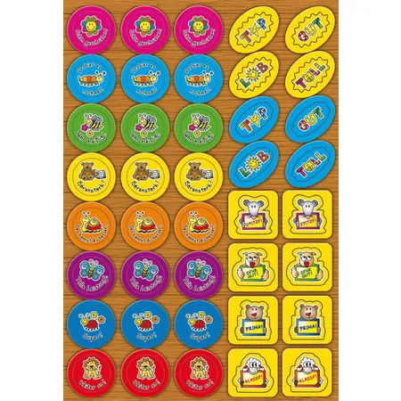 Trendhaus Lehrer-Stickerbuch 16 pfiffige Motivationshilfen