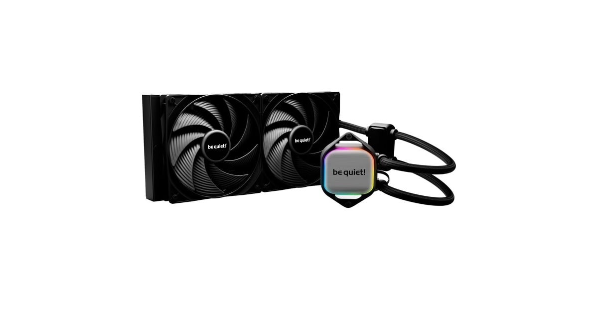 be quiet!Pure Loop 2 280mm waterkoeling  (Zwart, 4-pins PWM fan-connector, ARGB led)