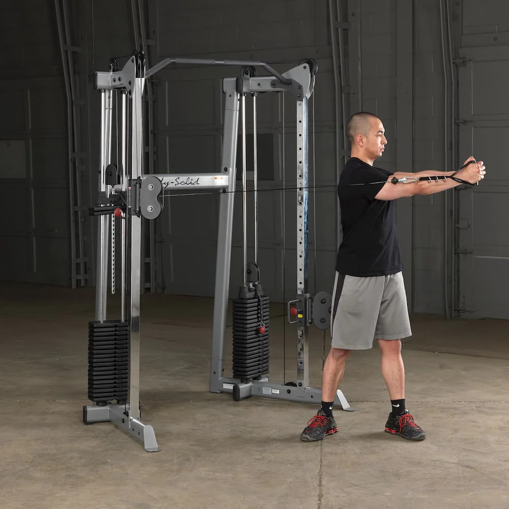 BODYSOLID Centre D'entraînement à cables Compact