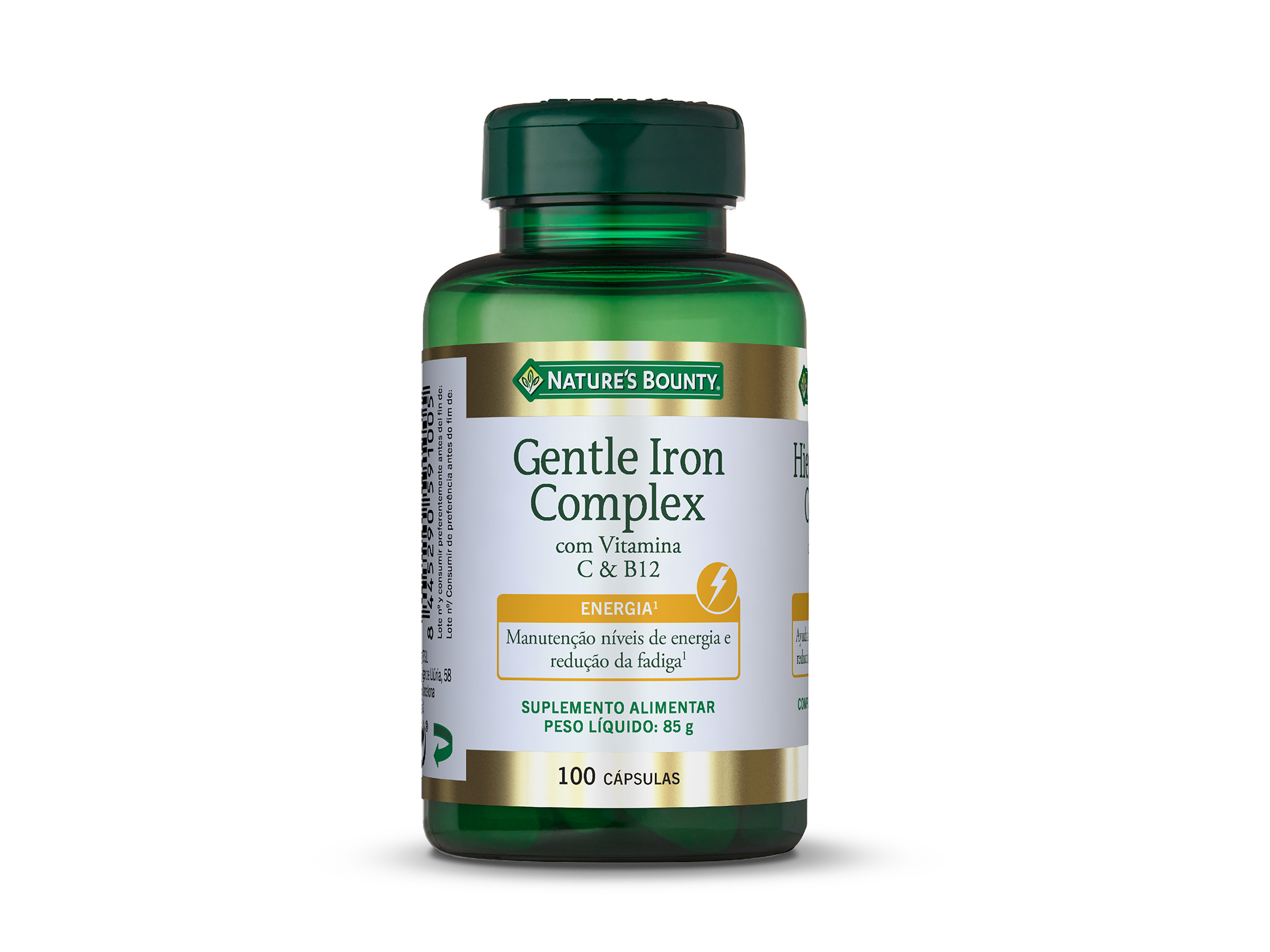 SUPLEMENTO NATURE?S BOUNTY COMPLX FERRO VIT.C B12 100CPS