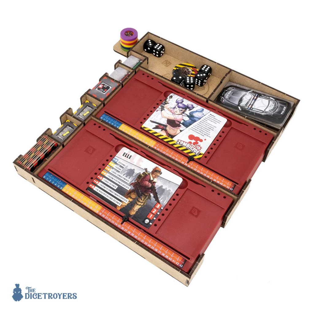 Rangement pour Boîte Dicetroyers - Zombicide (Saison 1) - 2ème Edition