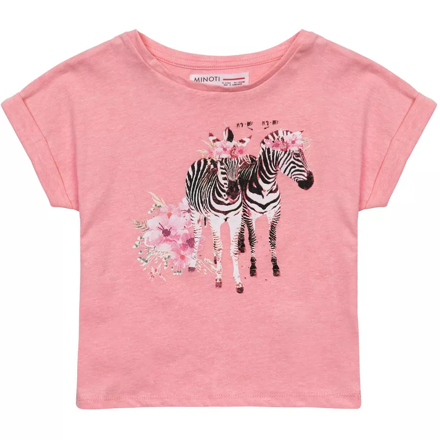 MINOTI T-Shirt Korallrot