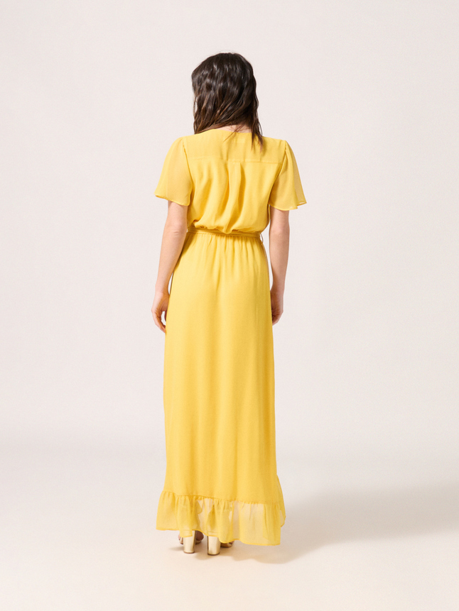Robe longue cintrée