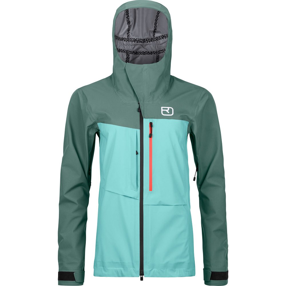 ORTOVOX 3L Ravine Shell Hardshelljacke Damen ice waterfall