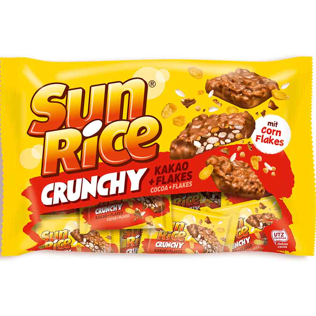 Sun Rice minis Crunchy Kakao + Flakes 208g MHD:30.9.25
