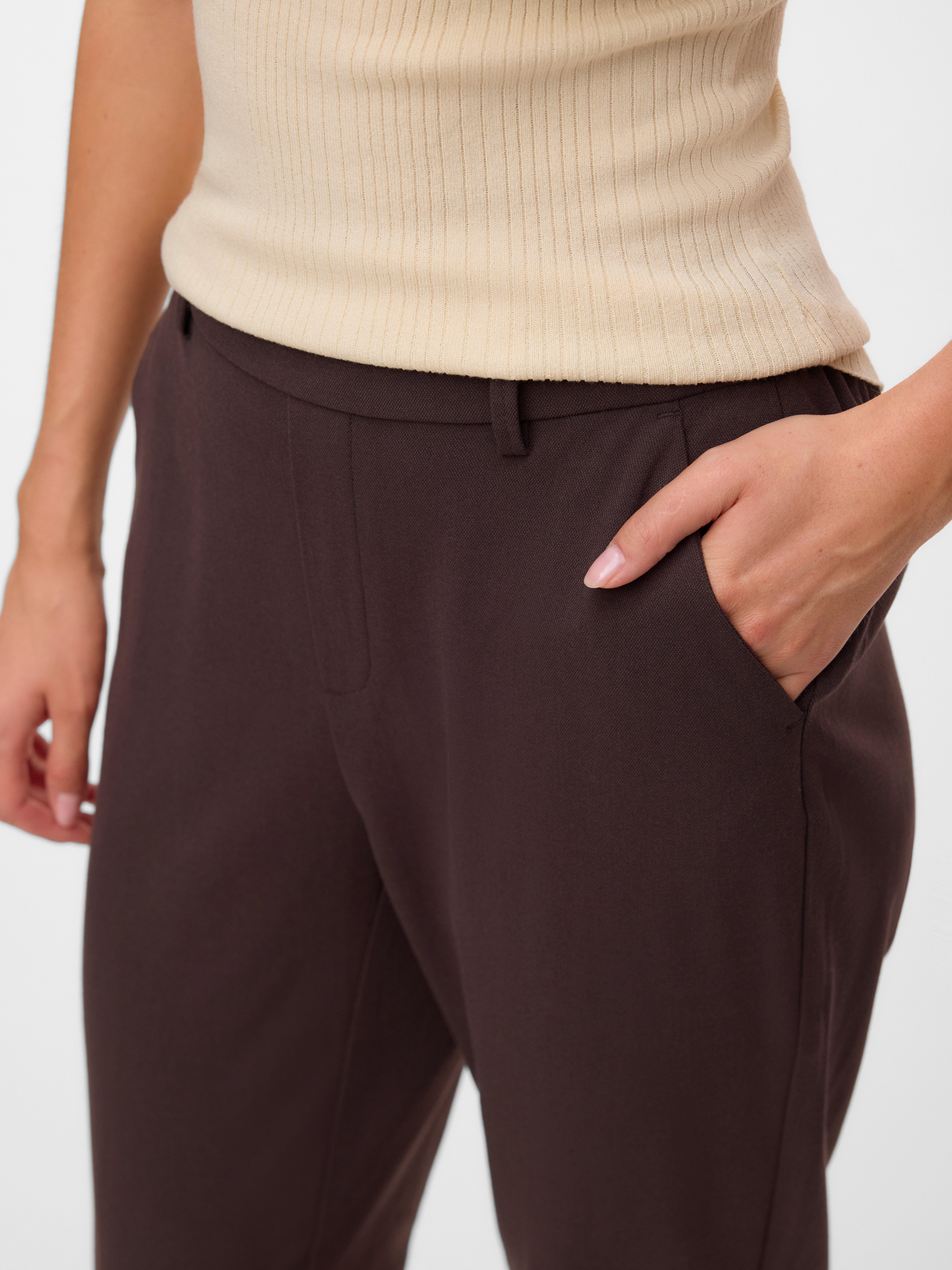 VMMAYA Mid waist Broek