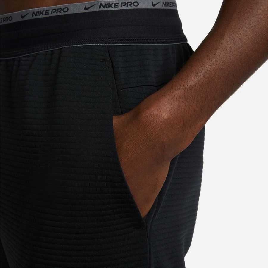 Nike Bas de Survêtement Dri-FIT Fleece - Noir/Gris