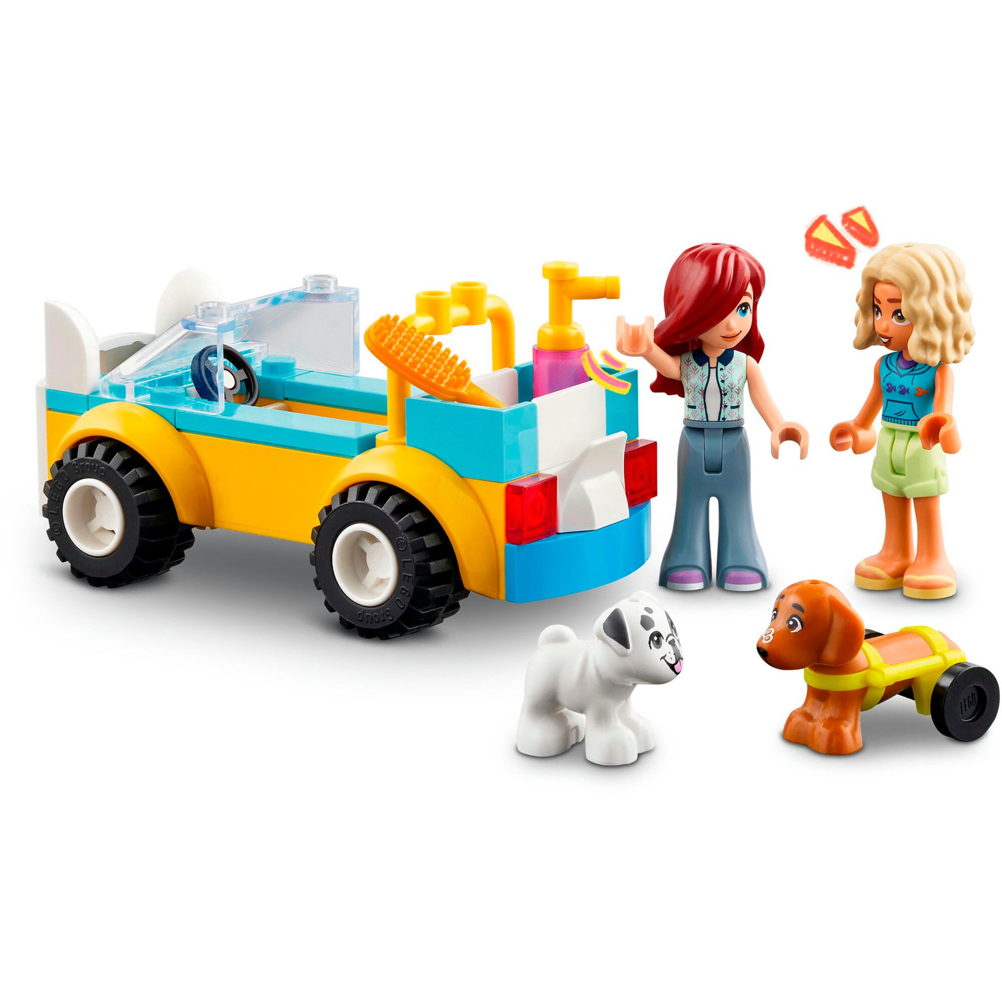 LEGO Konstruktionsspielzeug Friends Mobiler Hundesalon