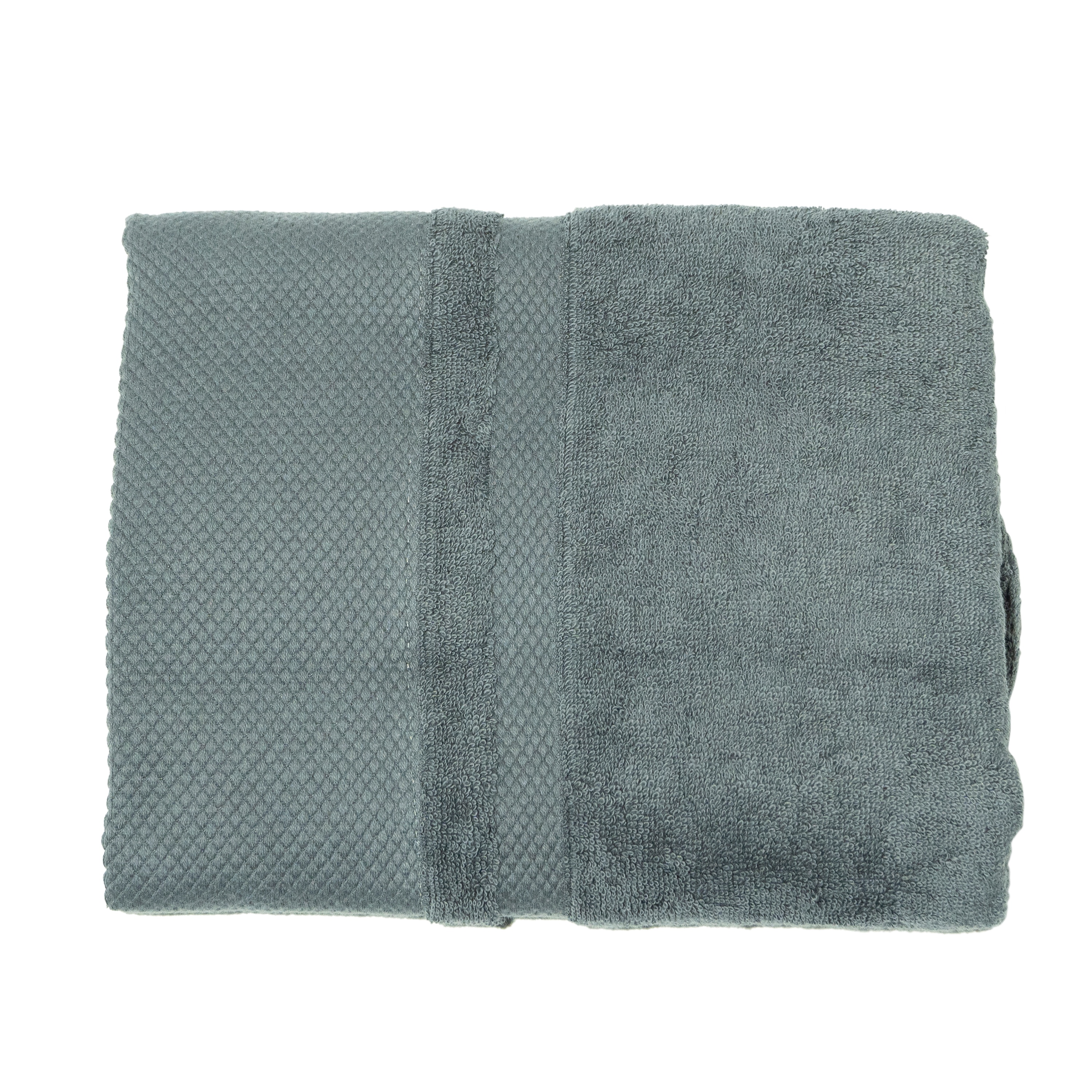 Handtuch 50 x 100 cm 2er Set anthrazit