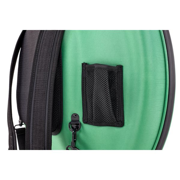 HandpanCare PU Zipper Case Green