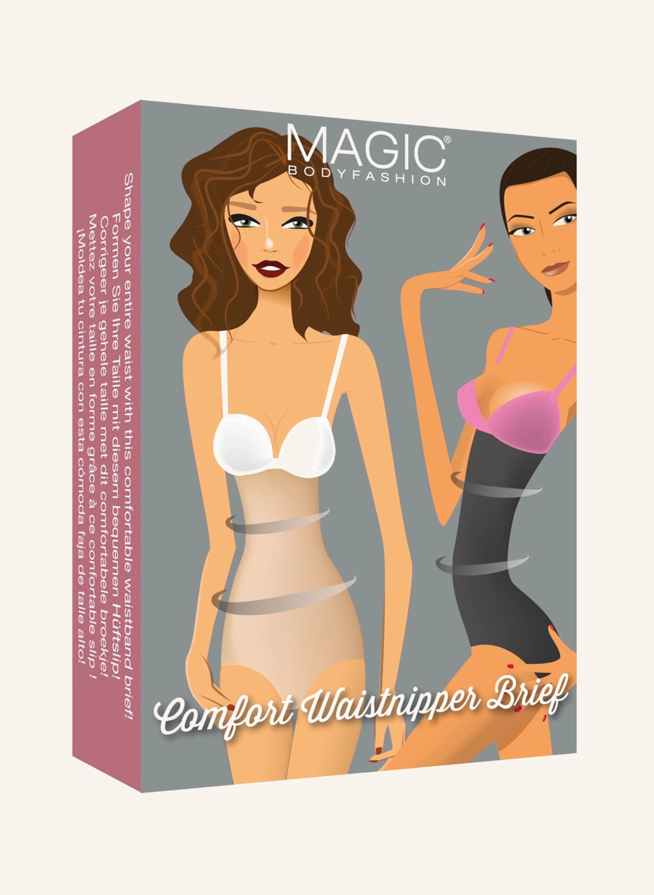 MAGIC Bodyfashion Shape-Slip COMFORT WAISTNIPPER mit Push-up-Effekt