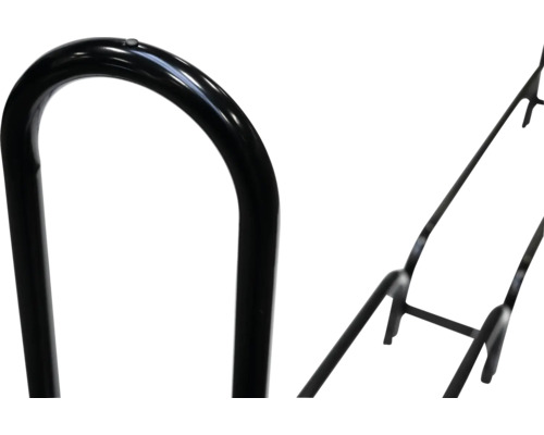ShelterLogic stalen brandhoutstapelhulp inclusief afdekking, 244 x 25 x 118 cm, zwart