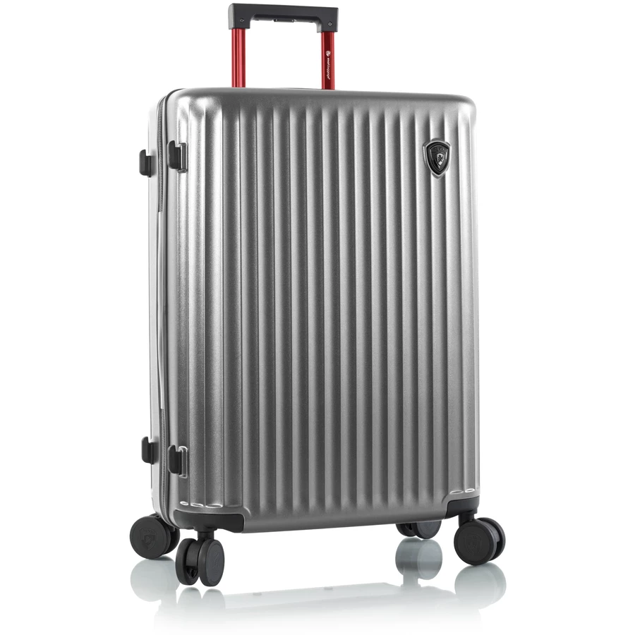 Heys SmartLuggage - 4-Rollen Trolley M silver