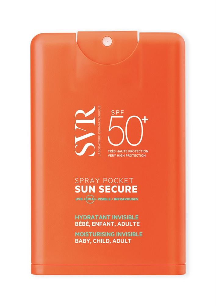 SVR SUN SECURE Spray Pocket<br>20 ml, Spray, SPF50