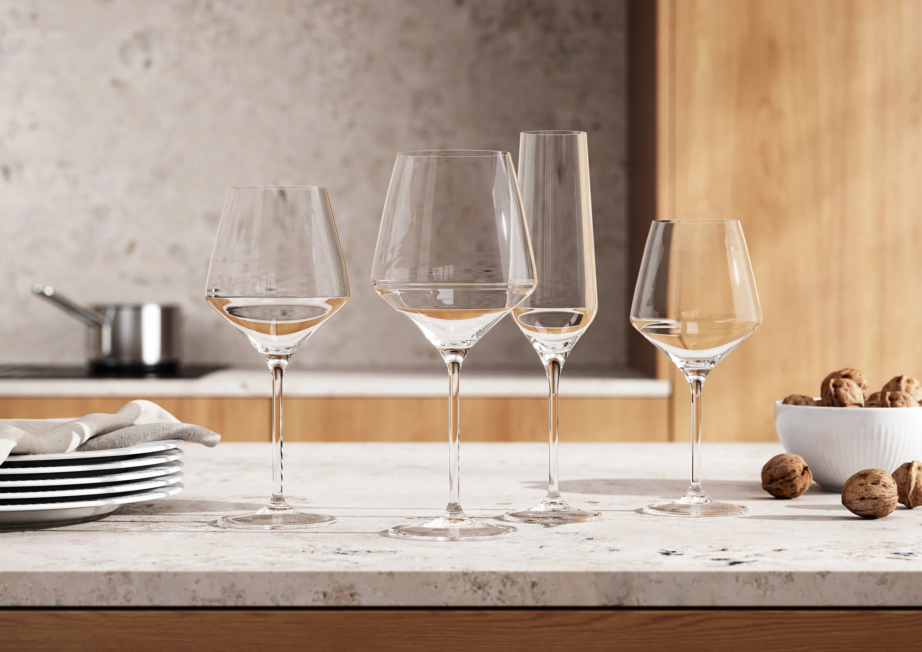 Eva Trio Legio Nova Bourgogne Vinglas - 6 stk.