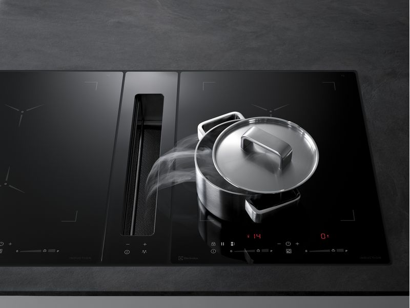 Electrolux Dunstabzugshaube DMPL0150SW 4 Stufen Abluft Umluft Kochfelddunstabzug