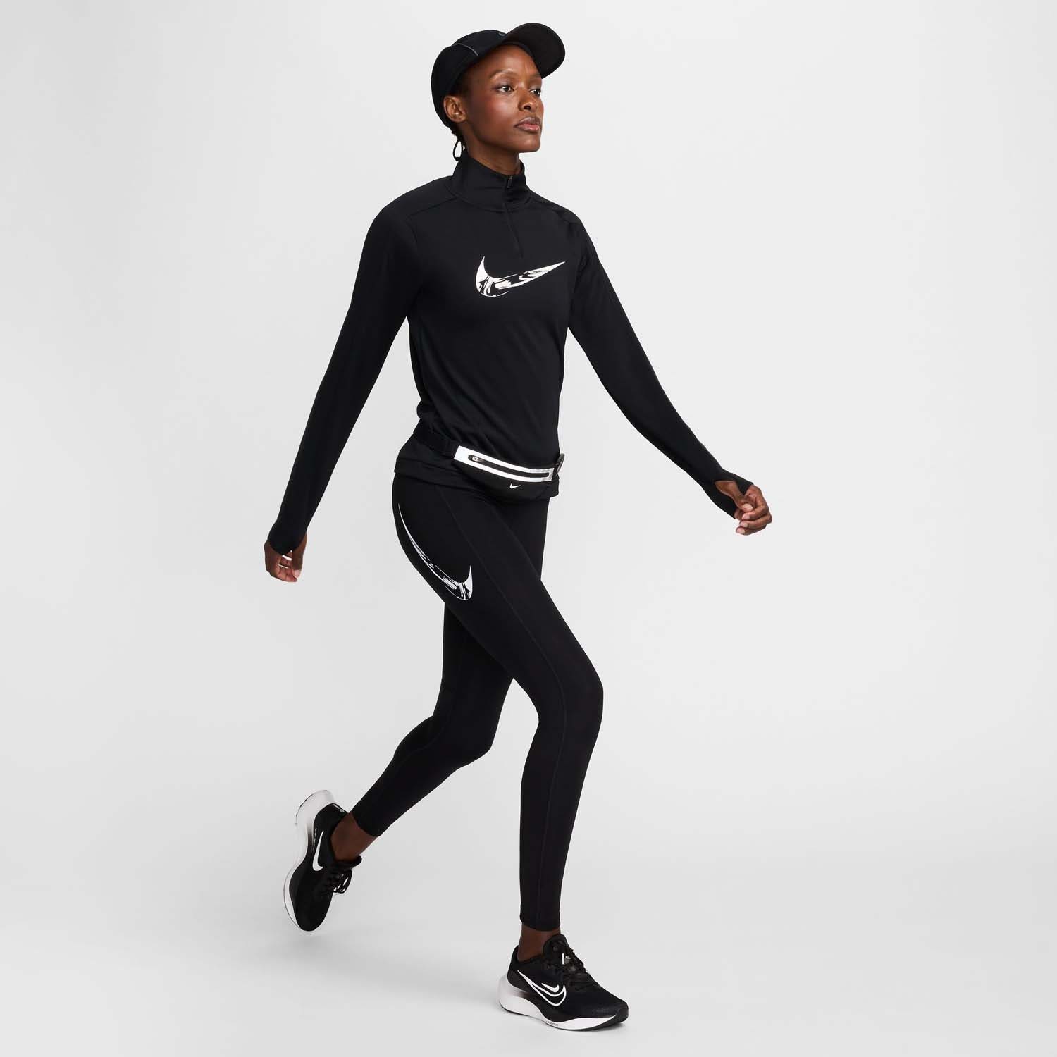 Nike  Swoosh Dri-fit 1/4 Zip Mid Layer