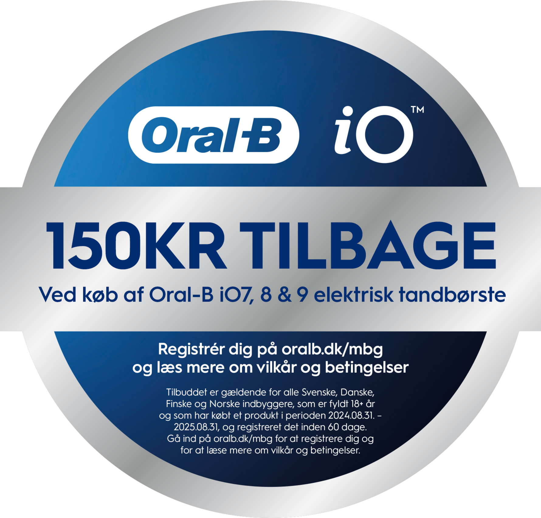 Oral-B iO 7s Eltandbørste Hvid