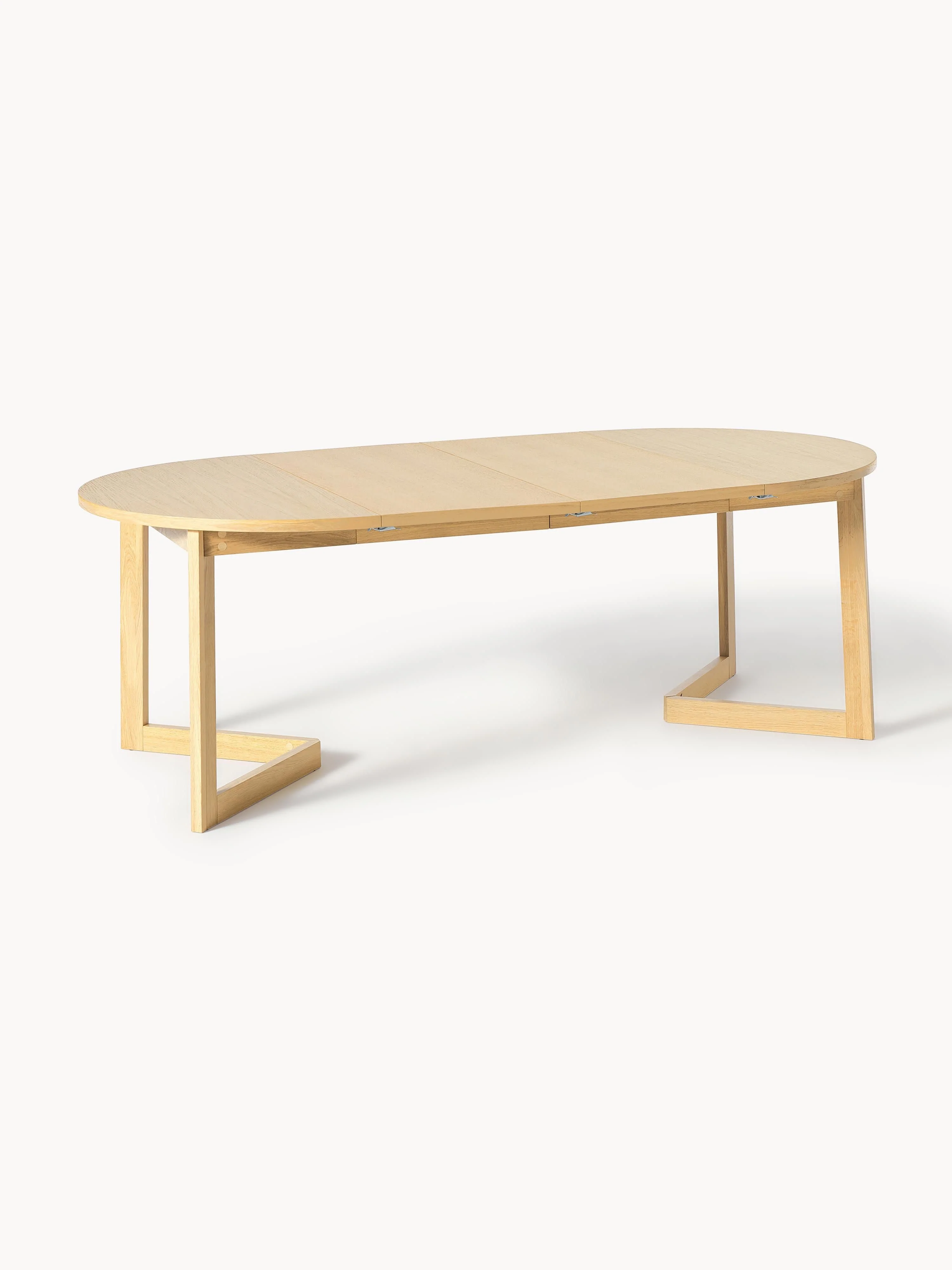 Uitschuifbare eettafel Bennet, in verschillende formaten