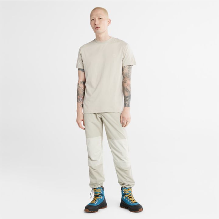 Camiseta Dunstan River Crewneck Masculina na cor Bege