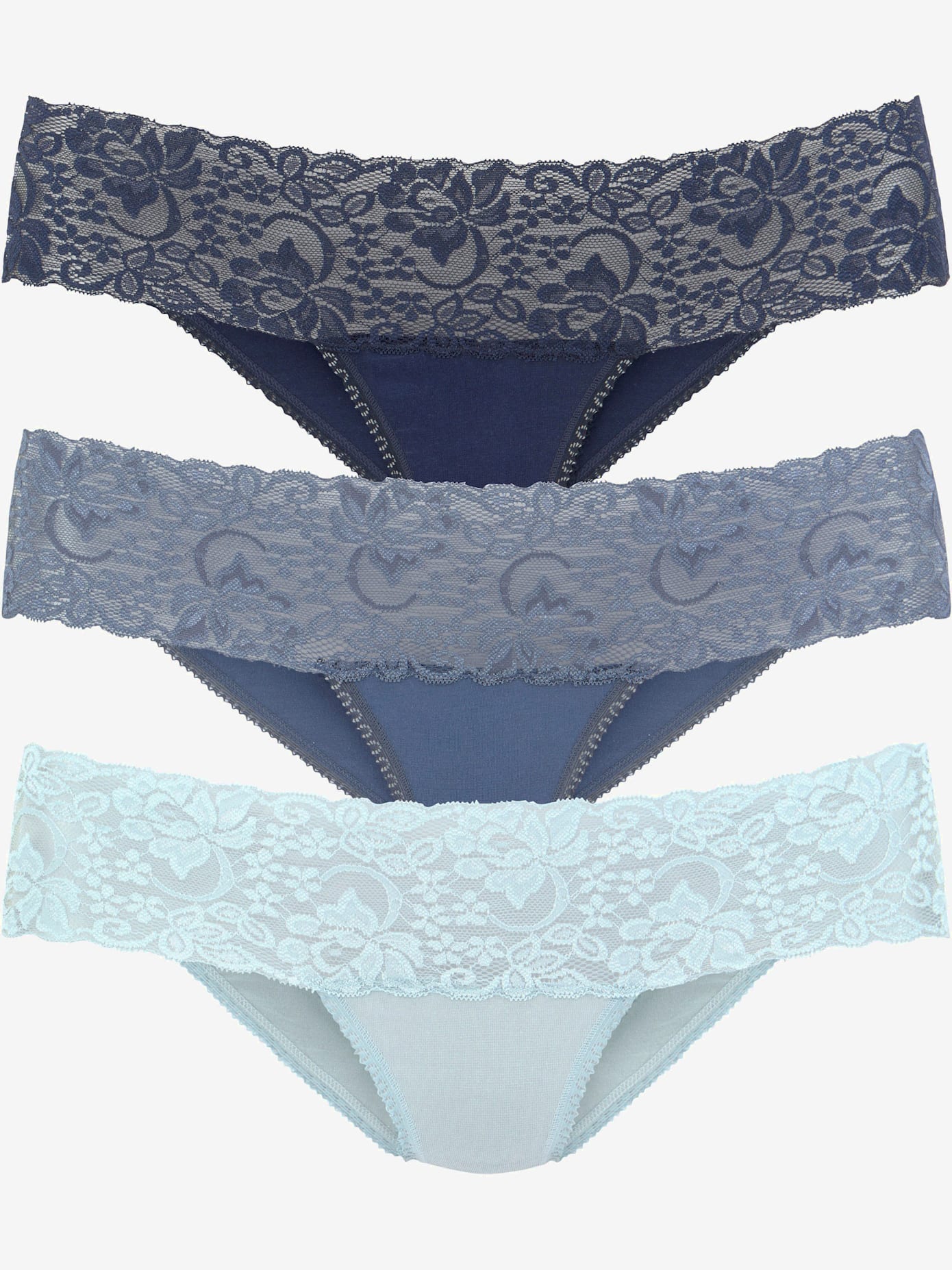 Lot de 3 slips brésiliens vivance