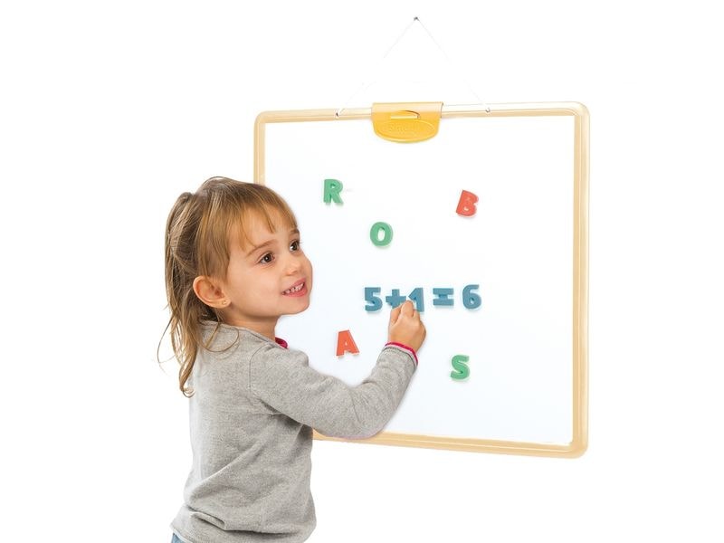 Smoby 72 magnetische Buchstaben und Zahlen Zubehör für Magnettafel