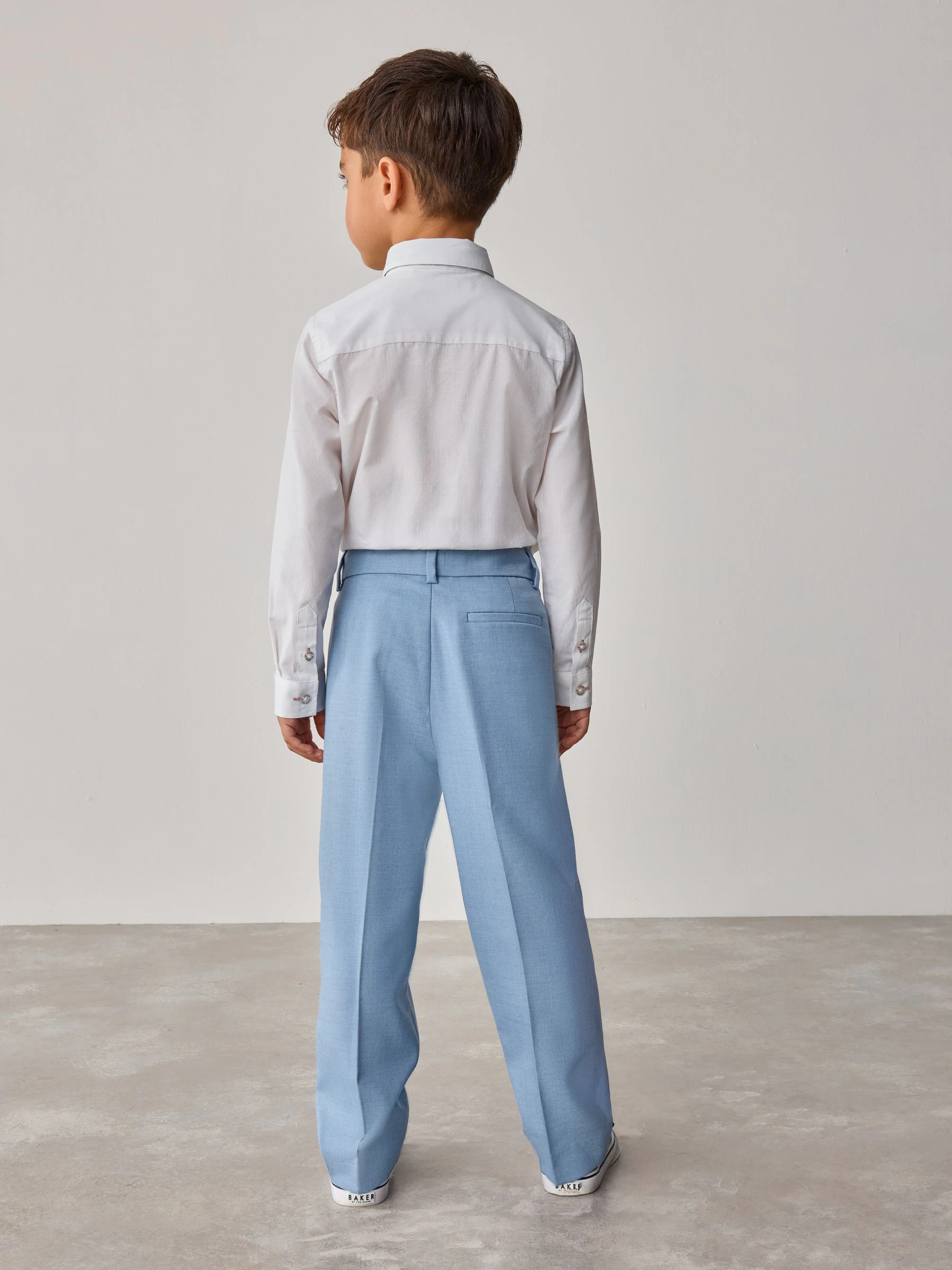 Normaal blauw - Baker By Ted Baker kostuumbroek