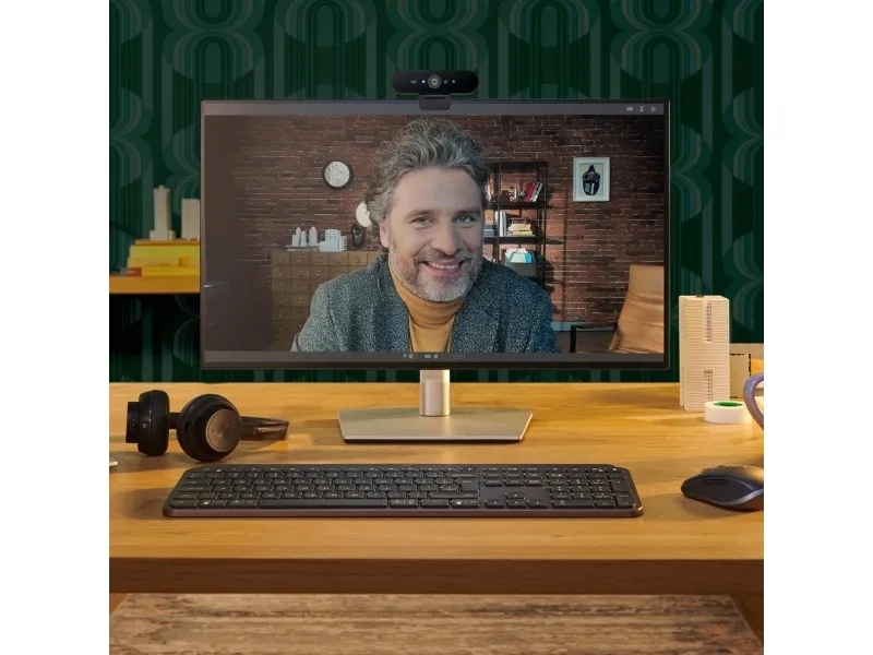 Logitech® | BRIO STREAM - Live streaming-kamera - farve - 4096 x 2160 - 1080p, 4K - lyd - USB
