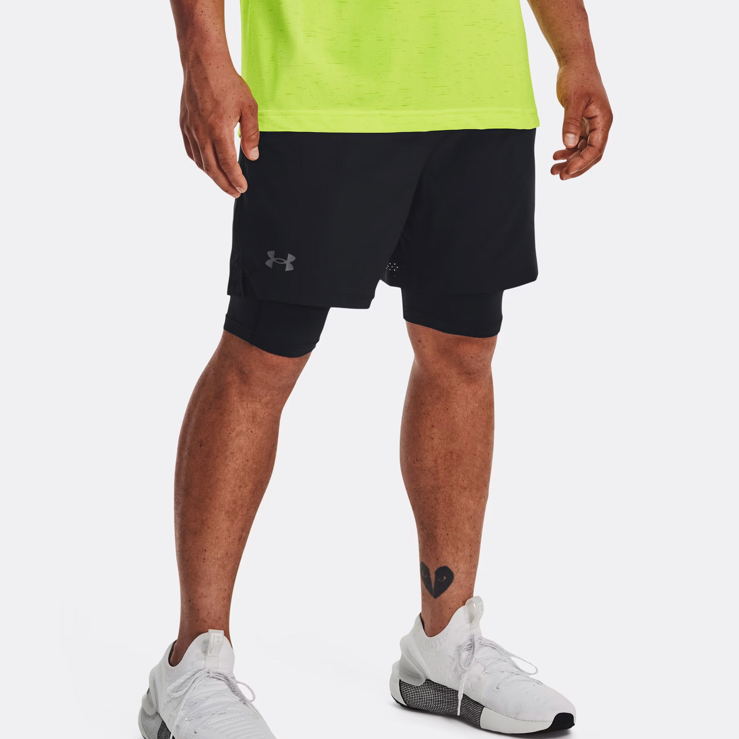 Under Armour Vanish Woven 2in1 Shorts Hommes - Noir