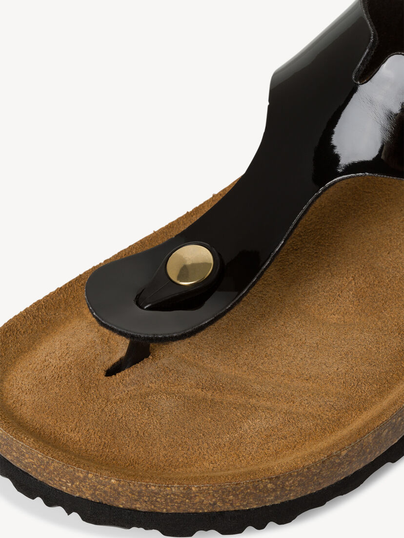 Slipper - zwart