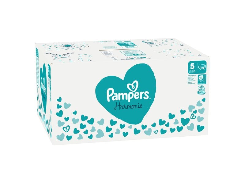 Pampers Windeln Harmonie Junior Grösse 5 Monatsbox 11  kg, 152 Stück