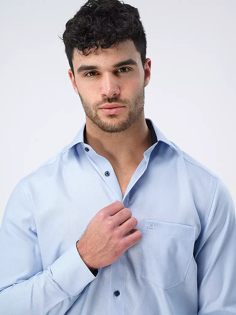 OLYMP Hemd Modern Fit  blau