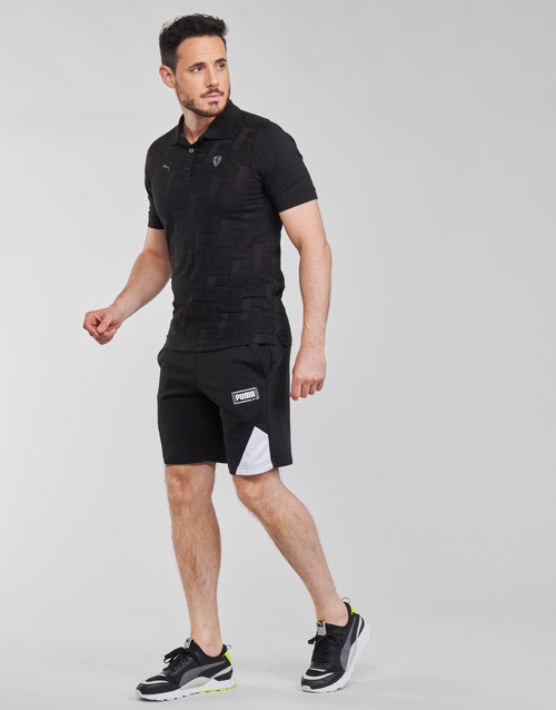 Puma - RBL SHORTS - Noir / Blanc