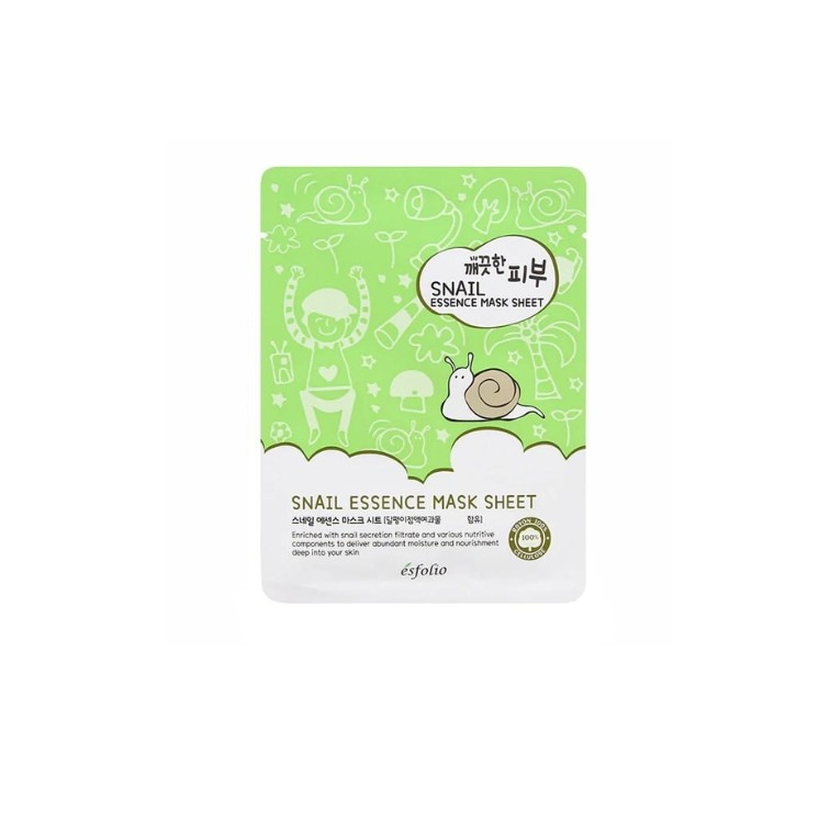 Esfolio Snail Tuchmaske, nährende Gesichtsmaske, 25 ml