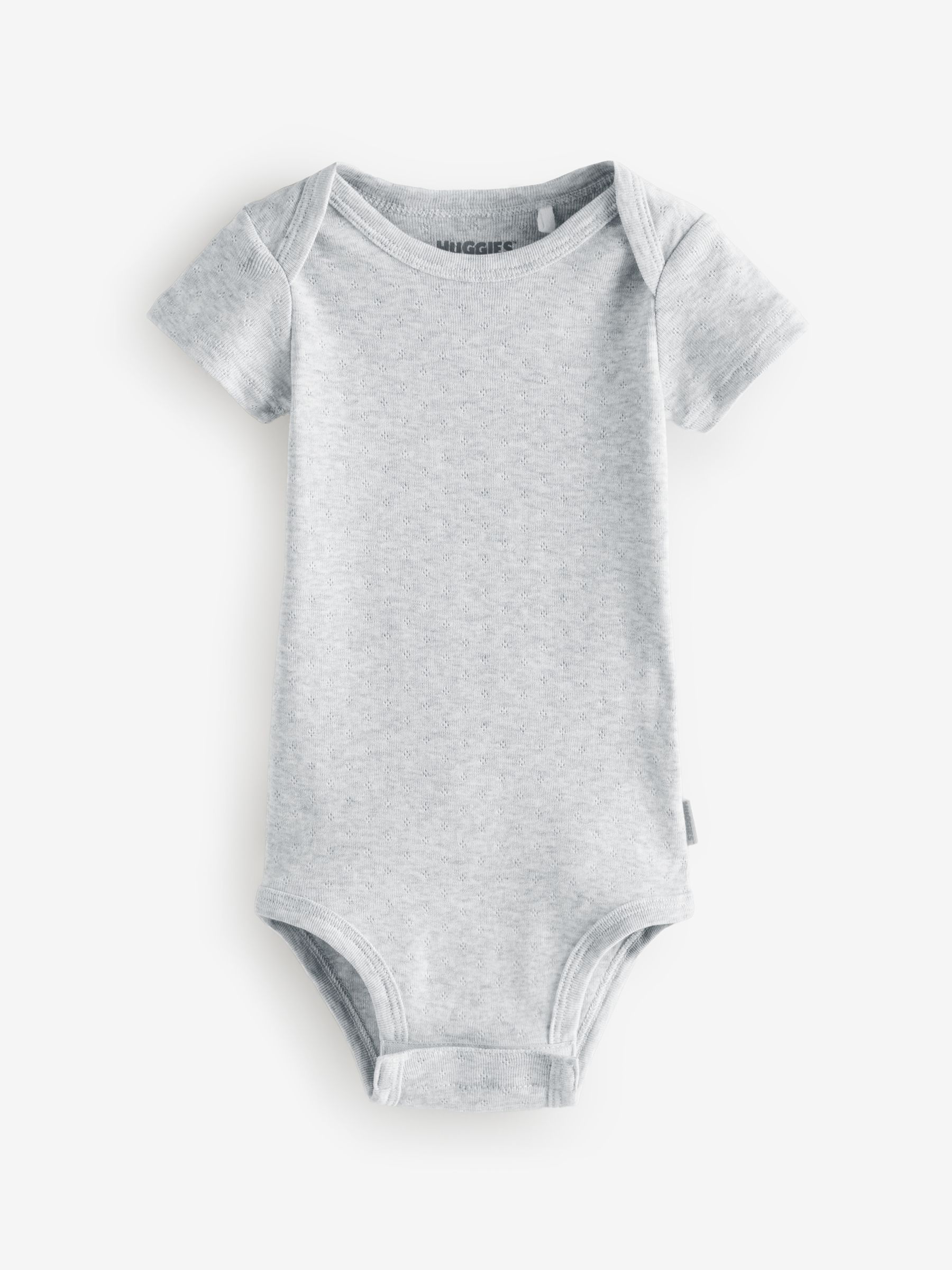 Baby Short Sleeve Evolope Neck Bodysuits 3 Pack