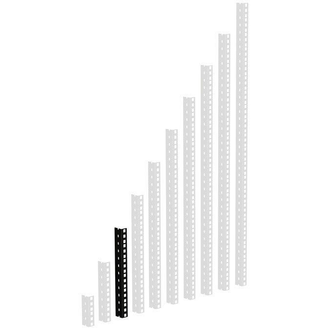 Adam Hall 61535B6 Heavy Duty Rack Strip zwart 6U